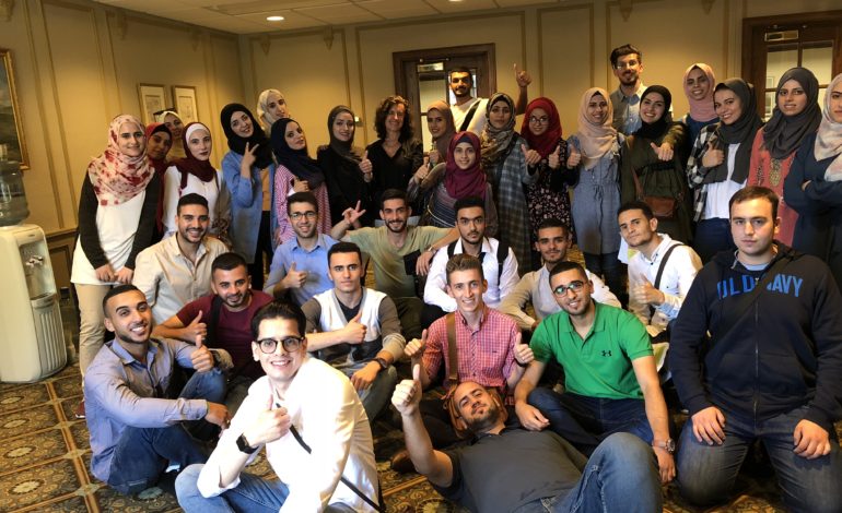 Palestinian college students take part in educational programs in Detroit and Ann Arbor