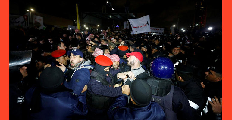 Jordanians stage new anti-austerity protests in the capital