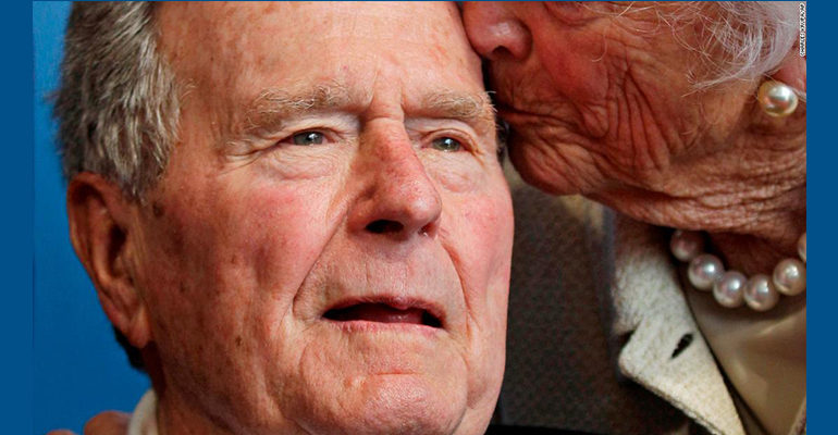 America mourns the 41st president, George H. W. Bush