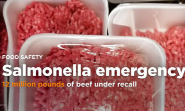 More than 12 million pounds of raw beef recalled due to possible salmonella contamination