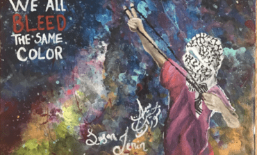 Palestinian American artist exhibits paintings inspired by life