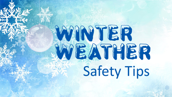 Winter safety tips