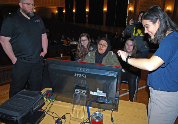 Fordson car simulation event sends an important message to students