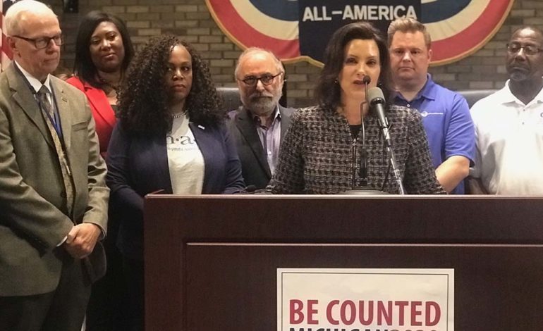 Whitmer signs new executive order to create Census Complete Count Committee