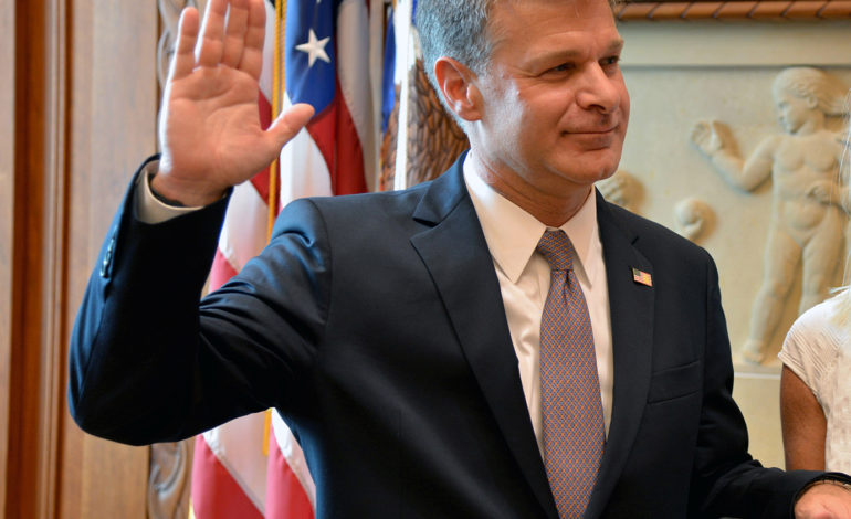FBI’s Wray says most domestic terrorism arrests this year involve White supremacy