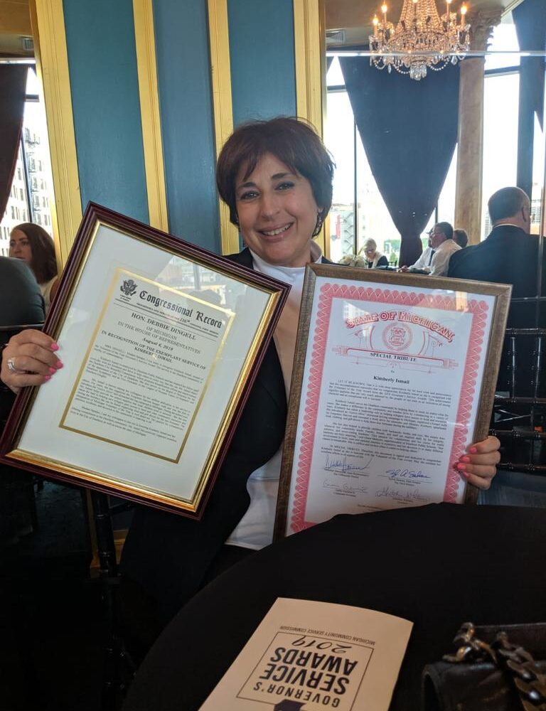 Dearborn native Kimberly Ismail wins Volunteer of the Year Award from Gov. Whitmer