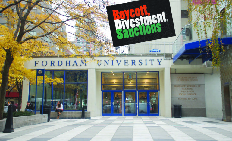 First major legal win for BDS activists achieved at Fordham University after two-year battle