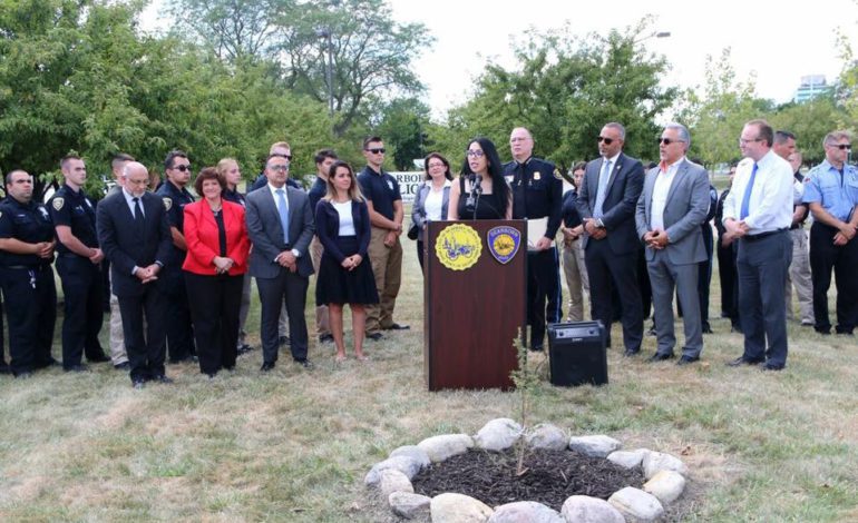 Departing Lebanese counsel general plants cedar trees in Dearborn and Birmingham as gift of resilience, friendship
