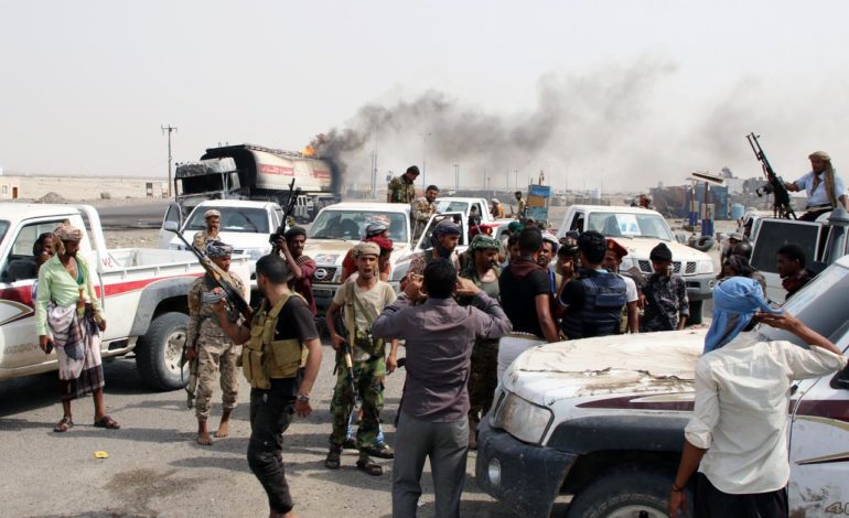 UAE carries out air strikes against Yemen’s government forces to support separatists