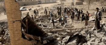 Yemeni citizens in Saada.