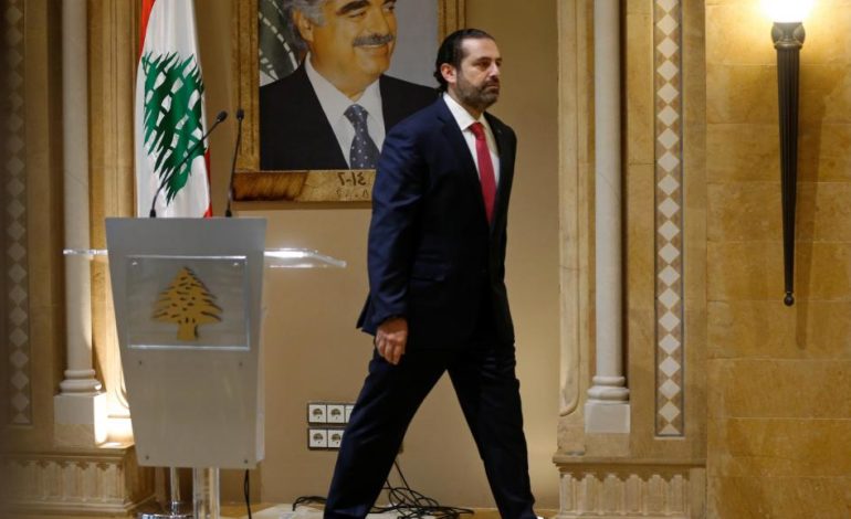Calls for new and efficient government in Lebanon after Hariri’s resignation, as crisis deepens