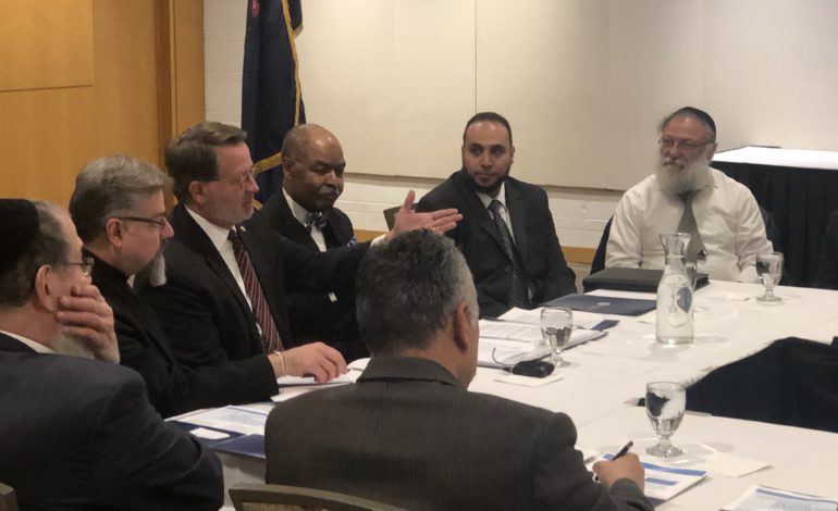 Sen. Gary Peters meets with Michigan faith leaders to discuss securing houses of worship