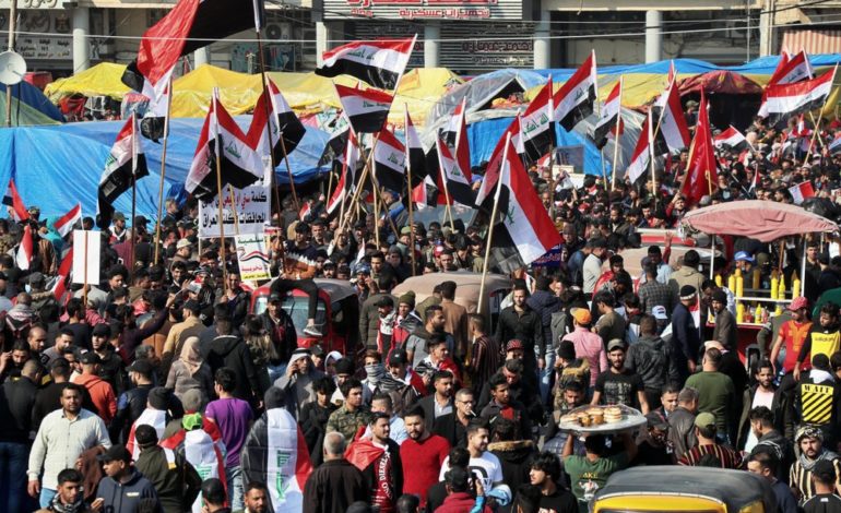 Violence in Baghdad as protests continue amid political uncertainty in Iraq