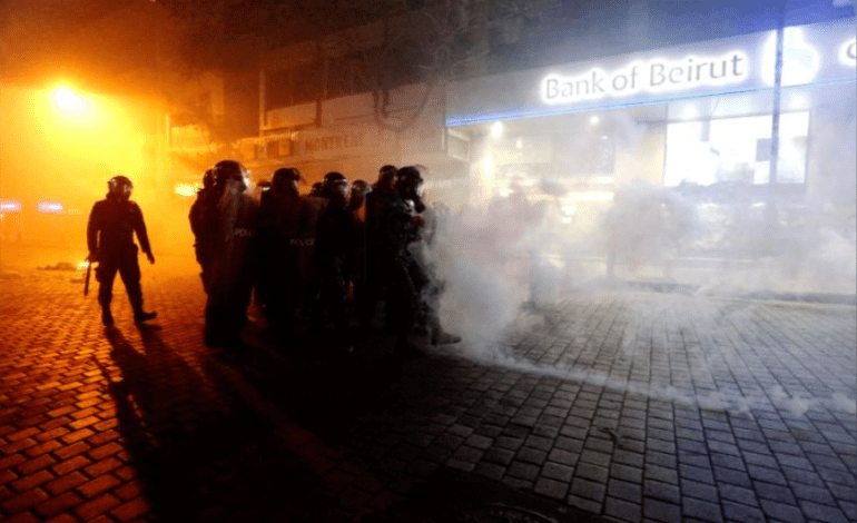 Beirut shaken by crackdown on violent protests