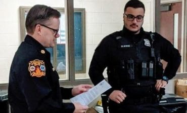 Dearborn Heights Police Officer Ayoub honored for saving life of toddler found face down in a pond