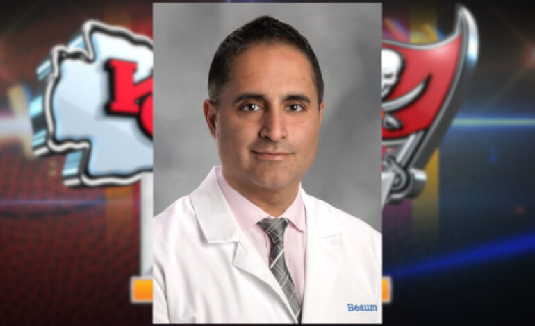 Local doctor earns free tickets to the Super Bowl