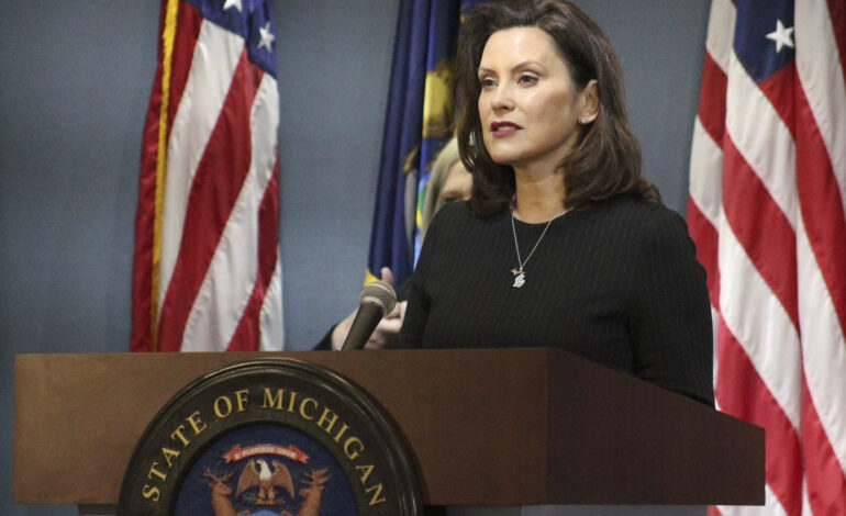 Challenged by Republicans, Whitmer signs four new executive orders