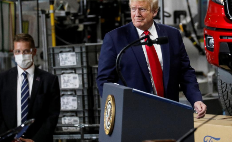 Whitmer calls for end to threats to withold funding, personal attacks as Trump visits Michigan auto plant