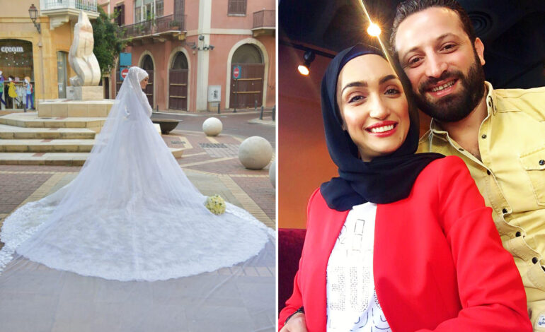 After going viral, the bride from Beirut tells her story