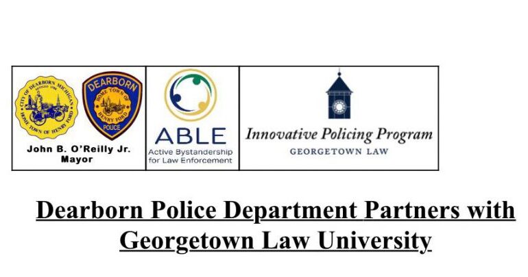 Dearborn Police Department partners with Georgetown University Law Center for the ABLE Project