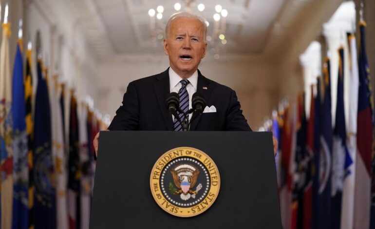 Biden: “All American adults will be eligible to get a vaccine no later than May 1”