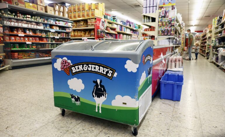 Ben & Jerry’s agrees to end operations in occupied Palestinian territory