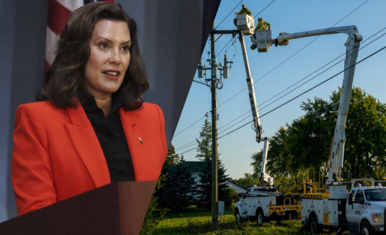 Whitmer calls on energy companies to increase payouts for power outages