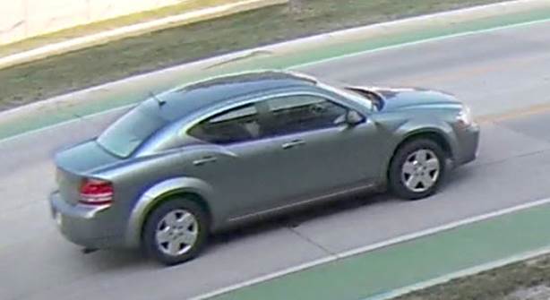 The Dodge Avenger being sought by Dearborn Police