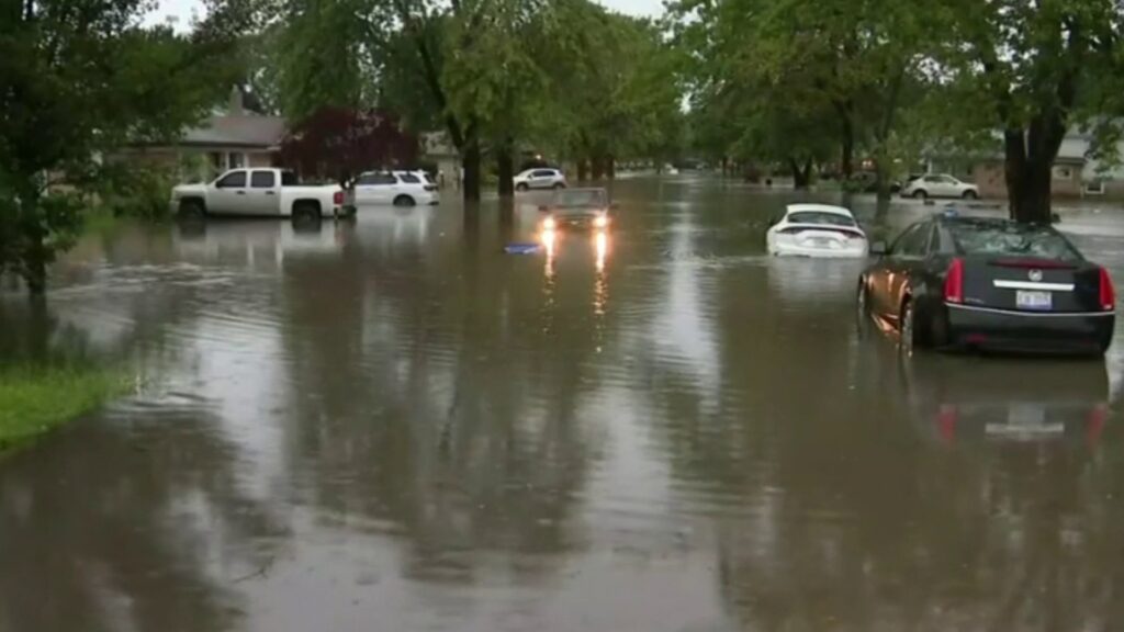 Dearborn Heights residents among those hard-hit in another bout of extreme weather- Photo by WDIV 