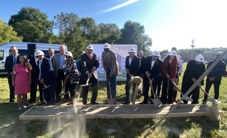 Chaldean Community Foundation breaks ground on $25M affordable housing development in Sterling Heights
