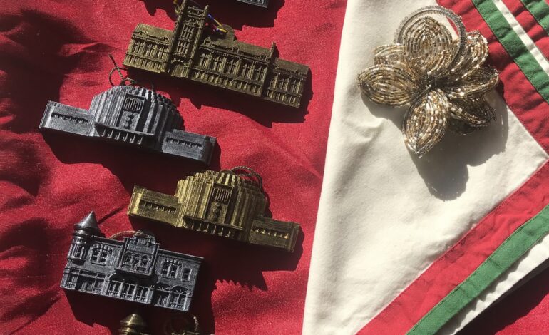 Sales of ornaments depicting historic buildings to benefit museum 