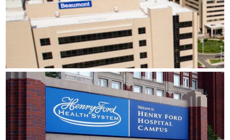 Beaumont, Henry Ford report large number of staff out due to COVID-19 as cases surge