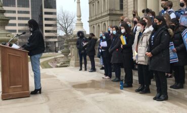 Students from across the state gather at Capitol to demand gun law change and mental health aid