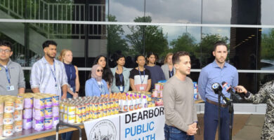 Dearborn's new public health dept. gives 500 units of baby formula to area families