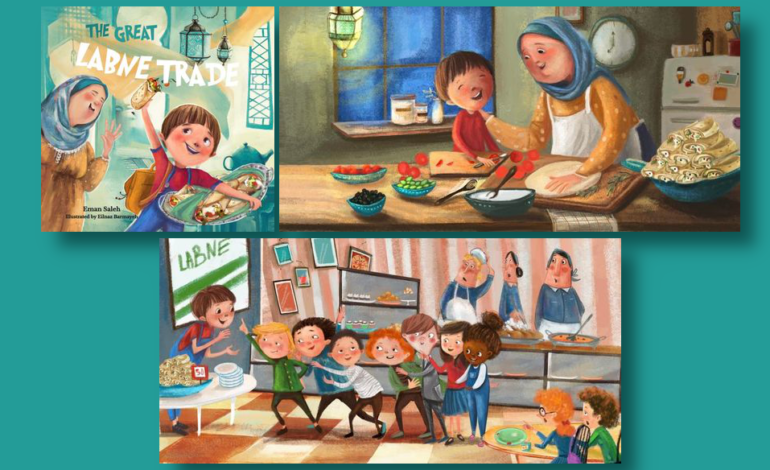 Dearborn author publishes first children’s book, inspired by labne and a cafeteria story