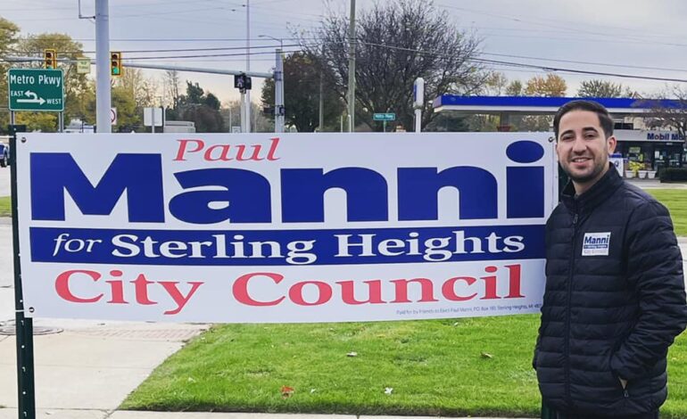 Paul Manni, former Sterling Heights City Council candidate, charged with felony election fraud