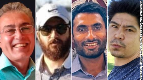 Mohammad Ahmadi, Naeem Hussain, Muhammad A. Hussain and Aftab Hussein were killed recently in Albuquerque, New Mexico by what police think may be related cases of involving a single shooter